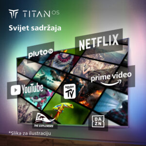 Philips 50"PUS8319 4K Titan OSAmbilight s 3 strane; HDMI 2.1Pixel Precise Ultra HD; Dolby Atmos - Slika 4