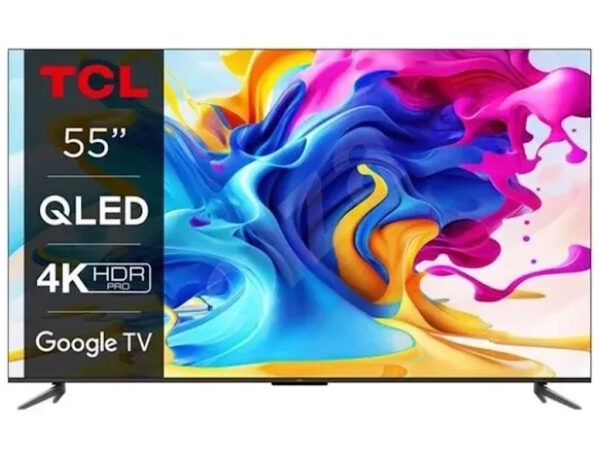 TCL 55"C645 4K QLED TVGoogle TV i Game Master 2.0Game Master; HDMI 2.1 ALLM; Dolby Atmos 55C645