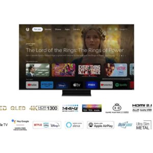 TCL 65"C805 QD-Mini LED 4K TVGoogle TV; DMI 2.1 ALLM 144Hz;144Hz Motion Clarity Pro; Dolby Atmos - Slika 3