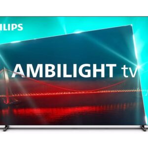 Philips 65''OLED718 4K GoogleAmbilight s 3 strane; 2.1 HDMI; P5 AI perfect; panel 120 HZ - Slika 1