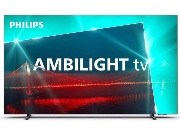 Philips 65''OLED718 4K GoogleAmbilight s 3 strane; 2.1 HDMI; P5 AI perfect; panel 120 HZ 65OLED718/12