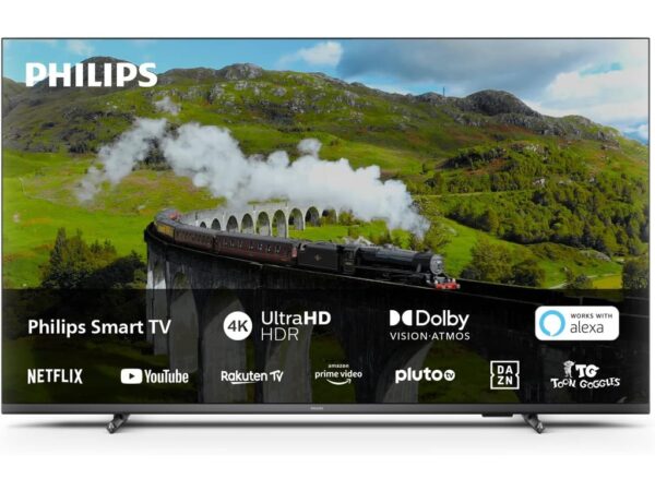 Philips 65''PUS7608 4K SmartHDR formati; Dolby VisionDolby Atmos; Pixel Precise; 2.1 HDMI 65PUS7608/12
