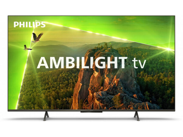 Philips 65"PUS8118 4K Smart TVAmbilight s 3 strane; HDR10+Dolby Vision; Dolby Atmos; HDMI 2.1 65PUS8118/12