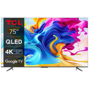 TCL 75"C643 4K QLED TVGoogle TV; Game Master 2.0;HDR PRO; HDMI 2.1 ALLM; Dolby Atmos; - Slika 1