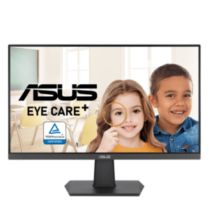 Asus 24" VA24EHF Eye Care 1ms23.8"IPS,FHD,250cd,100Hz,HDMI,Gaming, Tilt +23-5.VESA 100x100, Crna - Slika 1