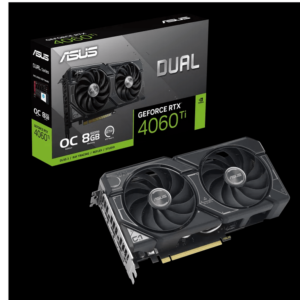 ASUS VGA DUAL-RTX4060TI-O8GNVIDIA GeForce RTX4060 Ti8GB GDDR6 128bit;HDMI,3xDP - Slika 1