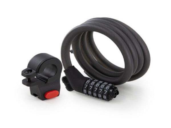 Pasword Lock for Segway scootler; 5 digit code; pleteni čelik protiv krađe; fleksbilan