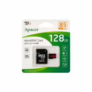 APACER microSD 128GB Class 10Adapter ,UHS-I U1R/W:85/10MB/s - Slika 1