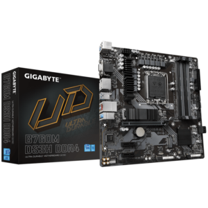 Gigabyte MB B760M DS3HLGA1700; 4xDDR5; 2xM.2, 4xSATA6xUSB; VGA, HDMI, 2xDP; mATX - Slika 1