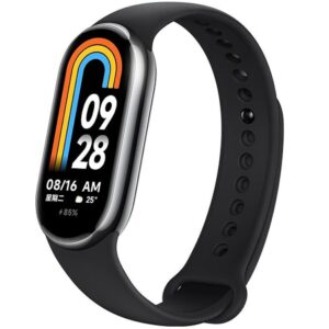 Xiaomi Smart Band 8 (crna) 1.62" AMOLED ekran, BT 5.1, trajanje baterije do 16 dana - Slika 1