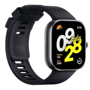 Redmi Watch 4, crni 1.97" ekran, metalno kućište, Bluetooth pozivi, GNSS sistem - Slika 1