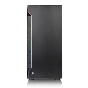Thermaltake H200 TG RGB Mid tower, tempered glass, 1x 120mm standard fan - Slika 1
