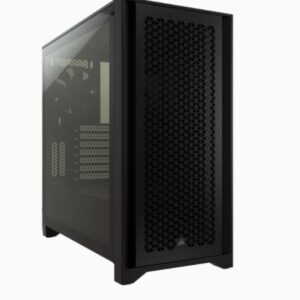 CORSAIR 4000D AIRFLOWTempered Glass, Mid-TowerATX Case Black - Slika 1