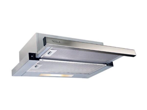 TESLA Teleskopska napa DT620SXsnaga 460 m3/h ; 2x motora;snage 150 W; 3 brzine; 1 x halogena