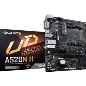 Gigabyte MB A520M HAM4/2xDDR4/1xM.2/4xSATA6xUSB/HDMI/DVI/microATX - Slika 1