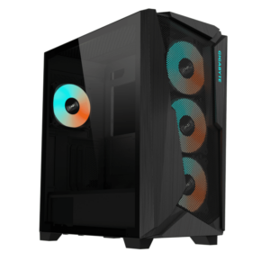Gigabyte CASE C301G Black3xARGB fans(1xRear; 3xFront )GPU H : 400mm; Dust filter - Slika 1