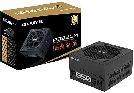 Gigabyte PSU 850W Gold Modular80+ GOLD; Fully Modular8xSATA