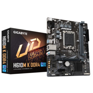 Gigabyte MB [H610M K DDR4 G10]LGA1700; 2xDDR4; M.2; 2xSATA;6xUSB; HDMI; mATX - Slika 1