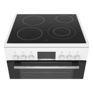 BOSCH električni štednjak Serie 4|, A, 66L, BIJELI EcoCleanDirect, Display,TR - Slika 1