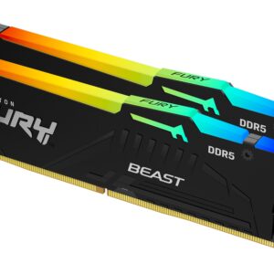 Kingston 32GB 4800MHz DDR5 RGBFury Beast (2x16GB) RGBCL40, XMP 3.0 Ready, - Slika 1