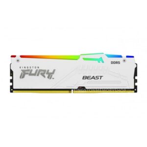 Kingston 32GB 5600MHz DDR5 W.White RGB, CL36, 288-pin,EXPO certified - Slika 1