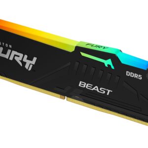 Kingston 16GB 5600MHz DDR5 RGBFury Beast RGBCL40, XMP 3.0 Ready, - Slika 1