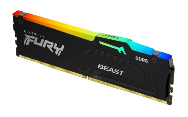 Kingston 16GB 5600MHz DDR5 RGBFury Beast RGBCL40