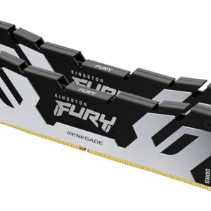 Kingston 32GB 6800MHz DDR5 (2x16GB), CL36, Fury Renegade Silver/Black, XMP, 1RX8 - Slika 1