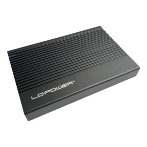 LC-Power LC-25U3-C Enclosure 2.5" SATA HDD/SSD USB-C port, USB 3.2, aluminium - Slika 1