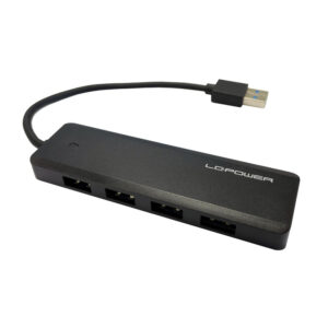 LC-Power USB Hub, 4x USB port USB 3.0, Plug n Play, A port - Slika 1