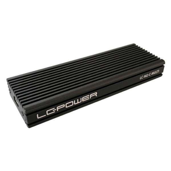 LC-Power LC-M2-C-MULTI-2USB 3.2 Gen. 2x1 Type C M.2SSD Enclosure