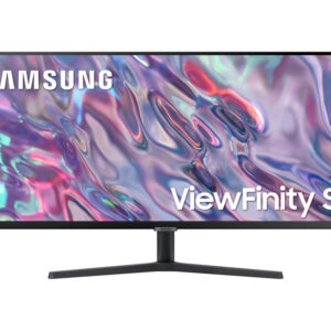 34" UWQHD Ravni Monitor S50GCVA,300cd,5ms,3.440x1.440,100Hz21:9,DP,HDMIx2,Tilt,VESA 100x100,Crna - Slika 1