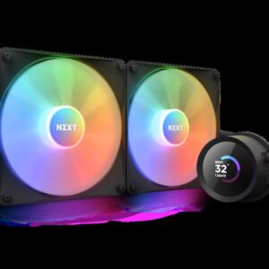 NZXT Water cooling 280 RGB Kraken, liquid AIO cooler LCD Display - Image 1