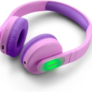 Philips TAK4206PK djecije slussvjetleće skoljke za uši;28h bat; bluetooth; domet do 10m - Slika 1