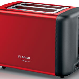 BOSCH Toster 2 kriške, DesignLine, Crvena970 W - Slika 1