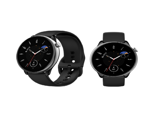 Amazfit GTR mini black 1.28" AMOLED; curved glass 14 day battery; 5 ATM; Sp02