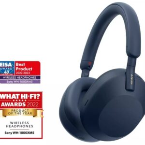 Sony bezične slušalice WH1000XM5;blokada buke;zvučnik 30mmDSEE;Hi-Res audio i wireless;bat do 30h - Slika 1