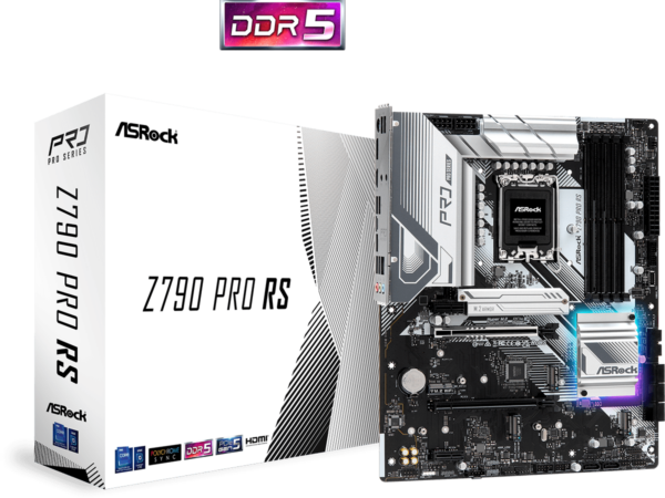 ASROCK MB Z790 PRO RSIntel Z790;LGA1700;4xDDR5RAID;HDMI
