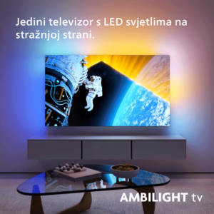 Philips 77''OLED819 4K AndroidAmbilight s 3 strane; 2.1 HDMI; P5 AI perfect; panel 120 HZ - Slika 2