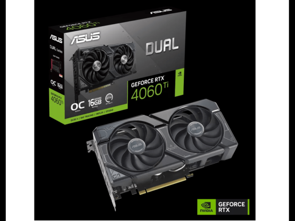 ASUS VGA DUAL-RTX4060TI-O16GNVIDIA GeForce RTX 4060 Ti16GB GDDR6 128bit;HDMI