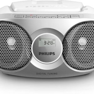 Philips CD SoundmachineCD; CD-R; CD-RW; FM Antena;RMS 3W; napajanje AC ili baterije; siva - Slika 1