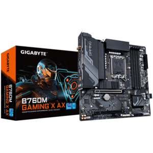 Gigabyte B760M Gaming X AX G12LGA1700; 4xDDR5; 2xM.2; 4xSATA8xUSB; HDMI, DP; WIFI; mATX; - Slika 1