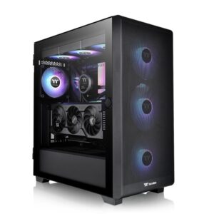 Thermaltake S250 TG ARGBMid tower case, tempered glass4x CT120 ARGB Sync Fans,Mesh front panel - Slika 1