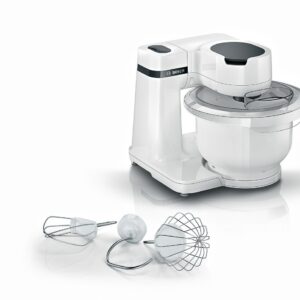 BOSCH kuhinjski aparat MUM Serie 2|,BIJELI, 700W 4 Brzine, Slastičarski set - Slika 1