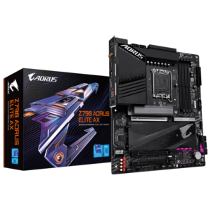 Gigabyte MB Z790 AORUS ELIT AXLGA1700; 4xDDR5; 4xM.2; 6xSATA10xUSB; HDMI, DP; WIFI; ATX - Slika 1