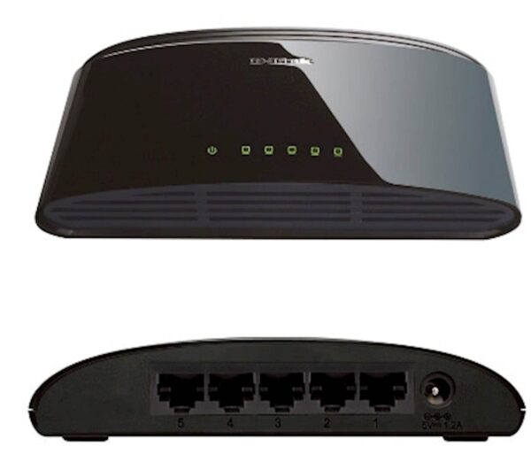 Switch DLINK 5-Port Fast Ethernet Unmnged Desktop Switch DLINK 5-Port Fast Ethernet Unmnged Desktop