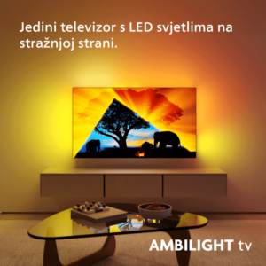 Philips 55''OLED769 4K TitanAmbilight s 3 strane; 2.1 HDMI; P5 AI perfect; panel 120 HZ - Slika 2