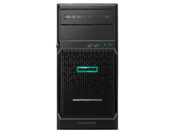 HPE ProLiant ML30 Gen10 Plus;E-2314 2.8GHz 4-core 1; 16GB-U; 4LFF-NHP 350W PS Server