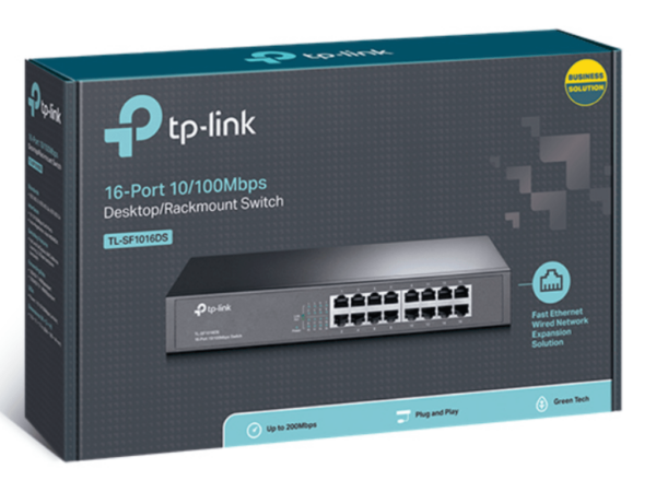 TP-Link TL-SF1016DS SwitchDesktop/Rackmount