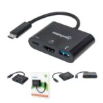 MH docking USB-C to HDMI/USB-A/USB-C